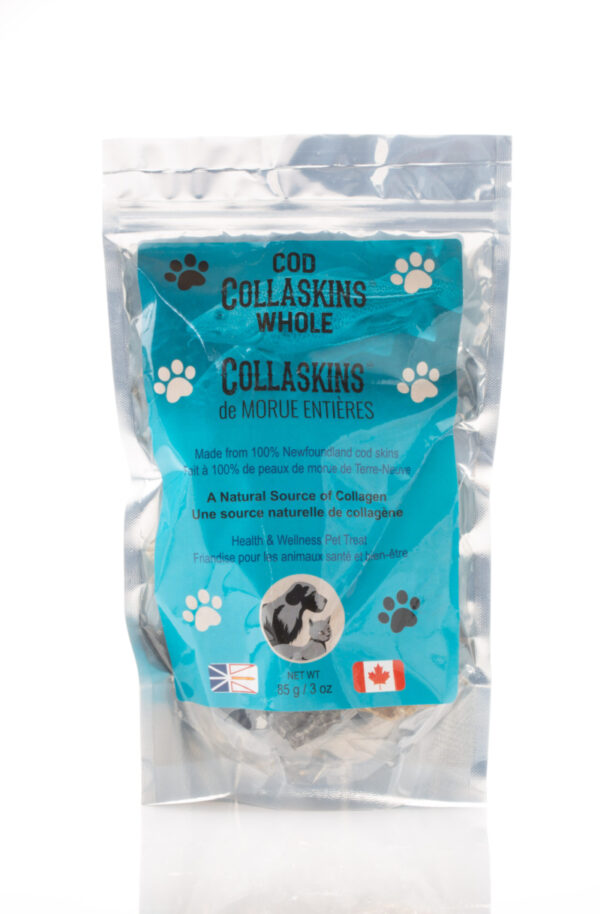 Cod Collaskins Whole 85g